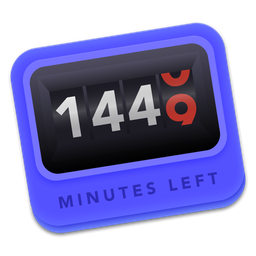1440 Minutes Left Today app icon